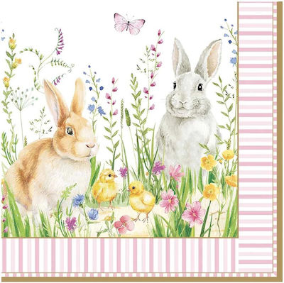 Easy-Life Easter Napkins 33x33pcs