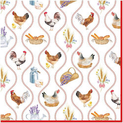 Easy-Life Easter Napkins 33x33pcs