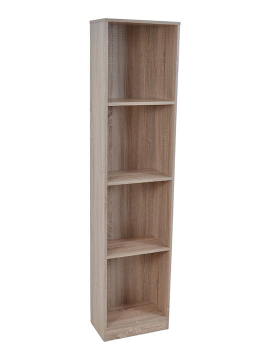 Ankor Wall Mounted Bathroom Shelf Wooden 40x24x170cm