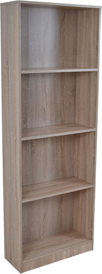 Ankor Boden Badezimmerregal Hölzernes 60x24x170cm Braun