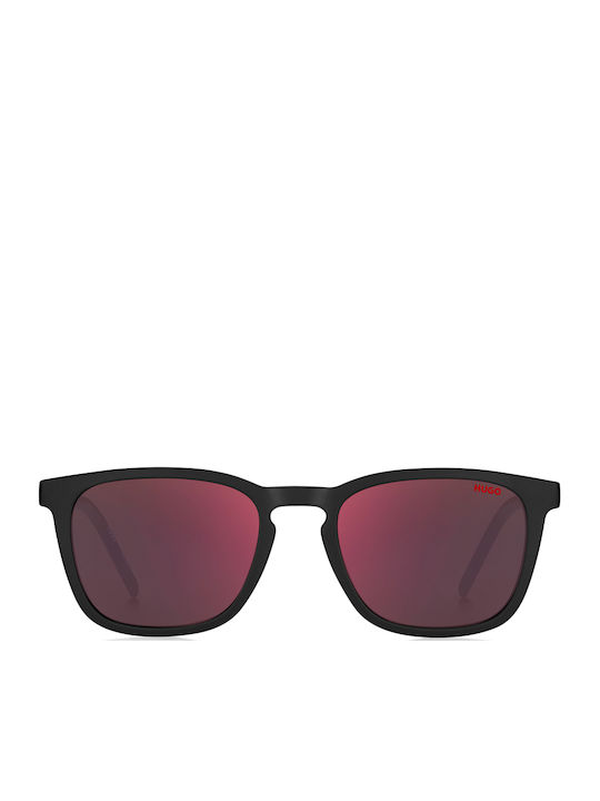 Boss Unisex Sunglasses with Black Plastic Frame...