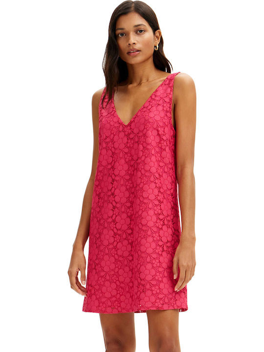Dress Καλοκαιρινό Mini Φόρεμα Ροζ
