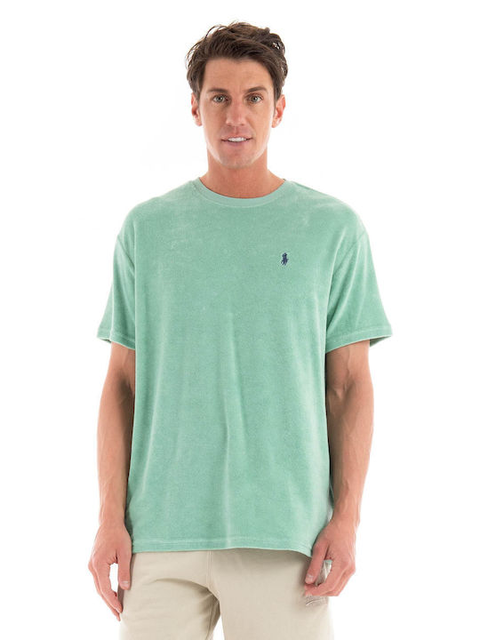 Ralph Lauren Herren T-Shirt Kurzarm Grün