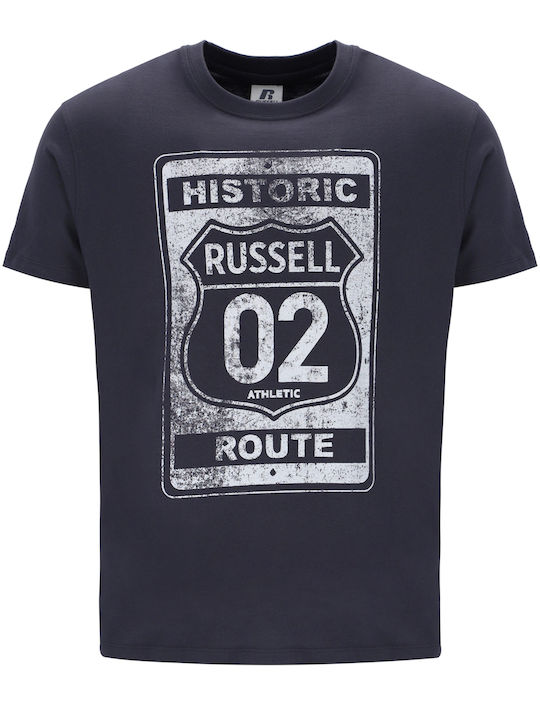 Russell Athletic Herren T-Shirt Kurzarm Charcoal
