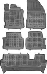 Rezaw Plast Σετ Μπροστινά και Πίσω 5τμχ για Dacia Jogger 2021+ Μαύρα Rezaw Plast Σετ Μπροστινά και Πίσω 5τμχ για Dacia Jogger 2021+ Μαύρα