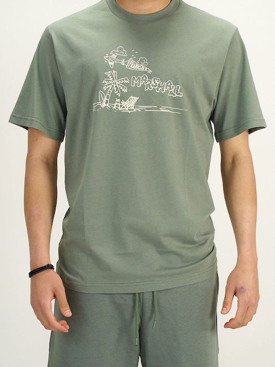 Franklin & Marshall Тениска Khaki