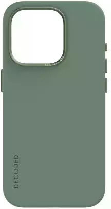 Decoded Back Cover Σιλικόνης Πράσινο (iPhone 15 Pro Max)