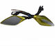 Motorcycle Mirrors 2pcs Gold