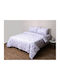 Anna Riska Set Coverlet Queen Size Cotton 5008 Grey 220x240cm 3pcs