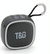 T&G Bluetooth високоговорител с радио и живот на батерията до 1 часа Черно TG659