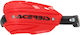 Acerbis Motorcycle Protective Hand Guards Endurance-x in Red Colour