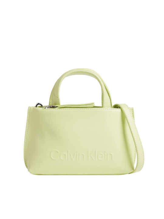 Calvin Klein Set Geantă de damă De mână Verde