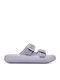 Flache Sandalen für Damen in Lila Farbe