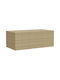 vidaXL Μπαούλο Αποθήκευσης Εξωτερικού Χώρου Rattan 984lt Μπεζ Μ180xΠ90xΥ70εκ.