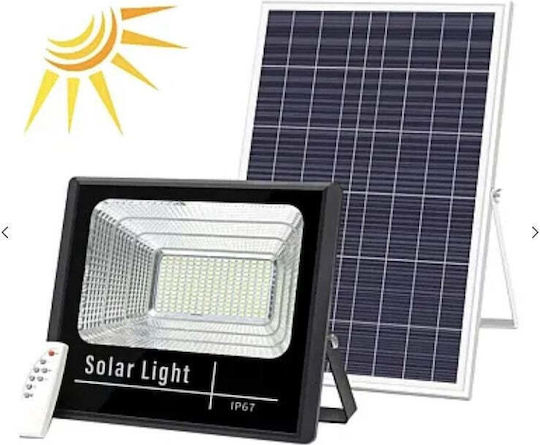 Proiector LED Solar Etanș 200W cu Fotocelul și Telecomandă IP65