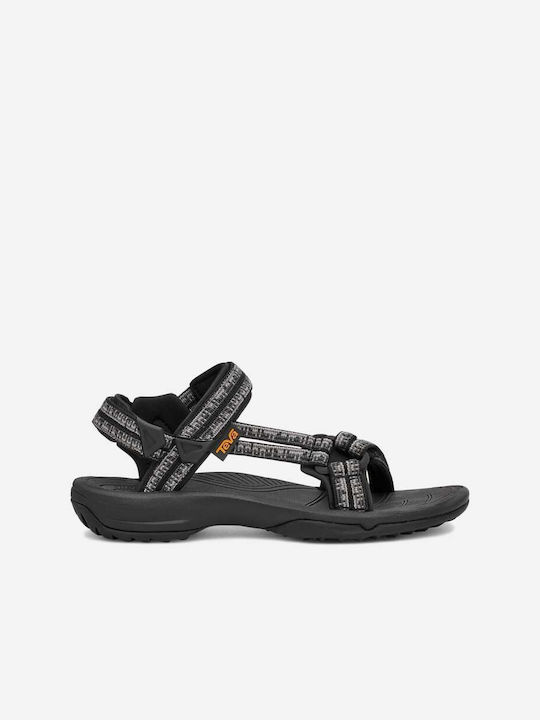 Teva Women's Flat Sandals in Black Color