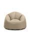 Woodwell Sitzsack Sessel Wasserdicht Sand 96x90x73cm E0232,1