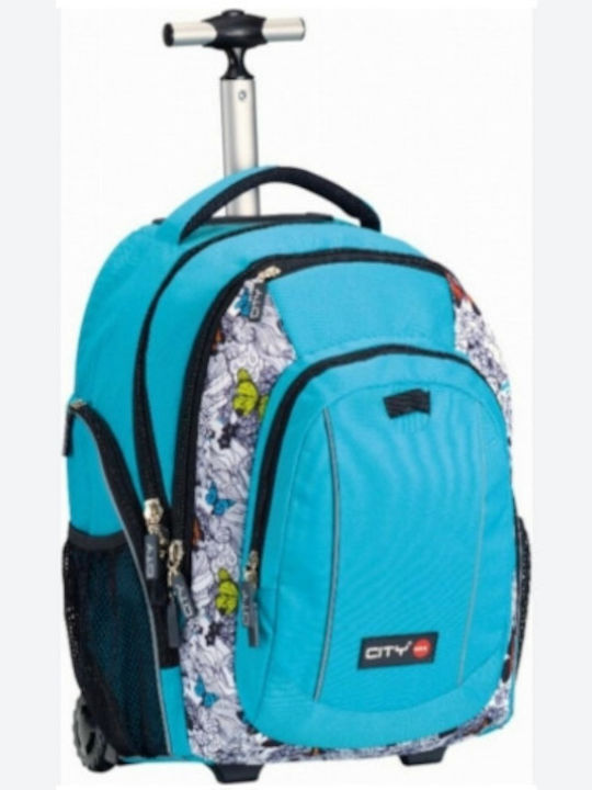 Lyc Sac City School Bag Trolley Elementary, Elementary Blue