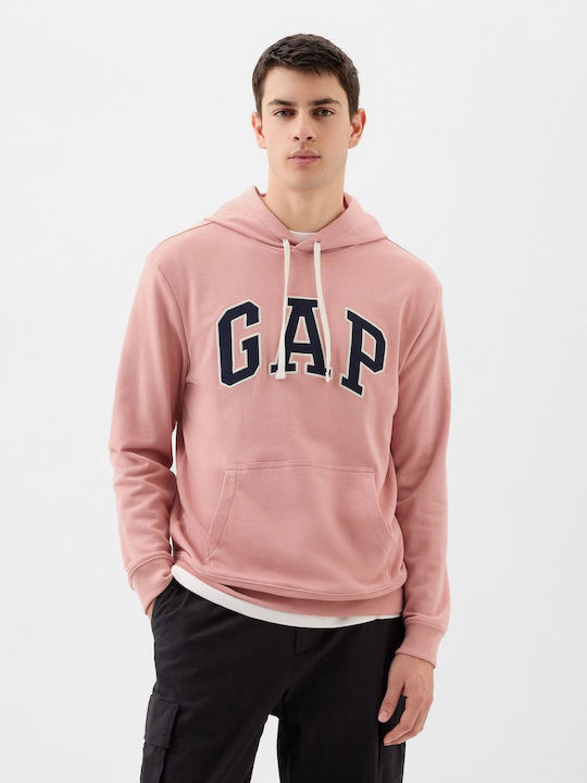 GAP Logo Herren Sweatshirt Pink Rosette