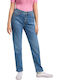 Carol Damenjeans in Gerader Linie Blue