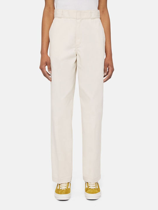 Women's Fabric Trousers Regular Fit Whitecap Grey