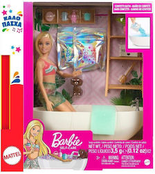 Παιχνιδολαμπάδα Barbie Wellness Κούκλα & Τζακούζι για 3+ Ετών Barbie