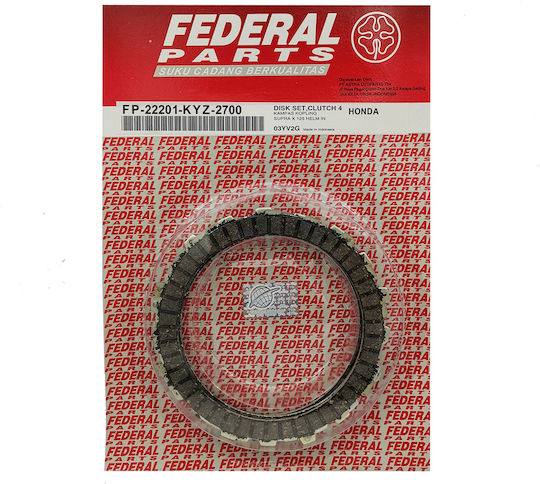 Federal Δίσκοι Συμπλέκτη για Honda Supra 125 X