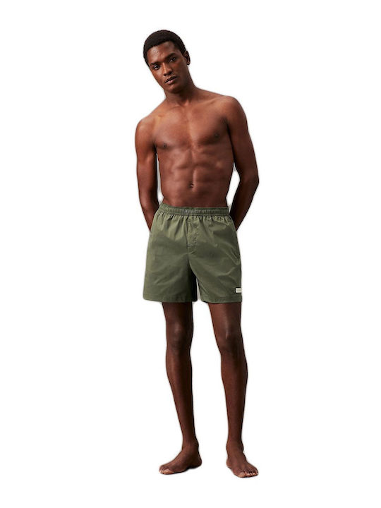 Calvin Klein Ανδρικό Μαγιό Βερμούδα Battle Green