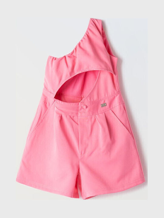 Evita Kids' Fabric Jumpsuit Shorts/Bermudas Pink