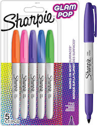 Sharpie Zeichenstifte 1mm Set 5 Farben