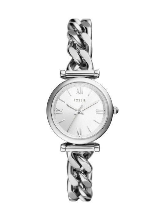 Fossil Carlie Ceas Dama 28mm Cu Baterie Cu Brăț...