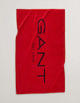 Gant Beach Towel Red