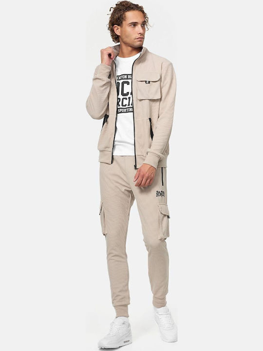 Cargo Σετ Φόρμας με Λάστιχο Sand/black