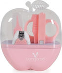 Cangaroo Baby Nail Care Set Apple Pink 1pcs