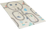 Moni Activity Mat Light Blue for 6+ months (LxWxH) 180x120x1cm