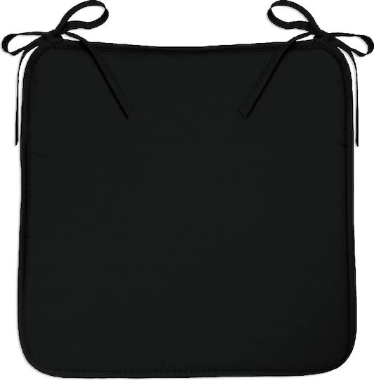 Go Smart Home Garden Chair Cushion Black 38x38cm