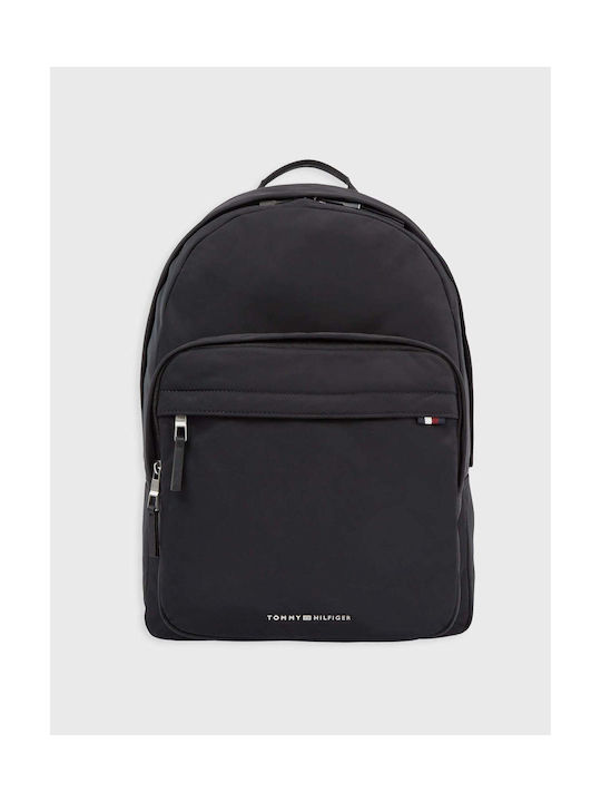 Tommy Hilfiger Männlich Stoff Rucksack Schwarz