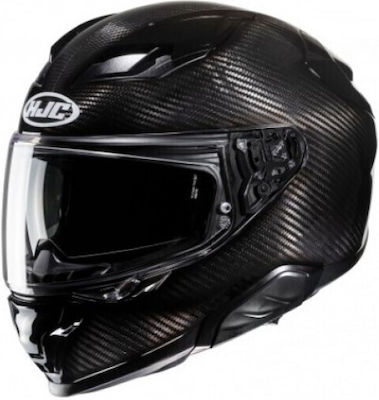 HJC F71 Full Face Helmet with Pinlock ECE 22.06 Carbon Solid Black