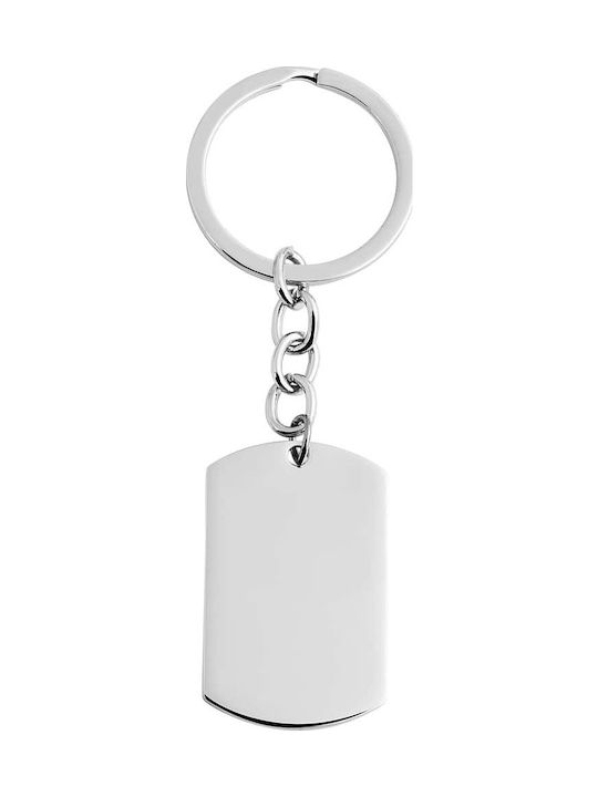 Akzent Silver Metallic Keychain