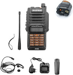 Baofeng BF-UV9R UHF/VHF Wireless Transceiver 10W with Monochrome Display Black