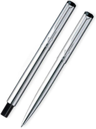 Vector Σετ Στυλό Rollerball/Ballpoint από Ατσάλι Γκρι