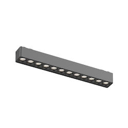 Sun Light LED Γραμμικό Φωτιστικό Οροφής 12W Θερμό Λευκό με Ρυθμιζόμενη Ένταση 23εκ. Sun Light LED Γραμμικό Φωτιστικό Οροφής 12W Θερμό Λευκό με Ρυθμιζόμενη Ένταση 23εκ.