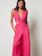 BSB Women's Sleeveless One-piece Suit Fuchsia