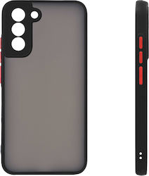 Sonique Color Button Bumper Silicone / Plastic Black (Galaxy S22+)