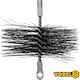 Vorel 72950 Chimney Fireplace Wire Brush Round Φ150mm M12