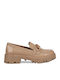 Women's Moccasins in Beige Color