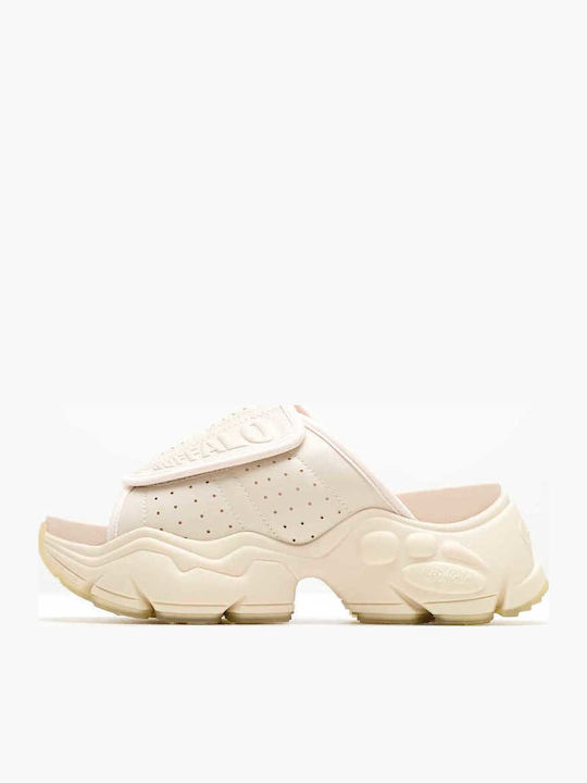 Women's Flat Sandals Beige