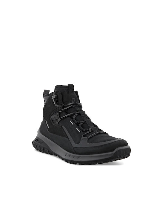 Ecco Herren Wanderschuhe Wasserdicht Schwarz