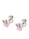 Oxzen Детски Обеци Studs Коронки от Стомана