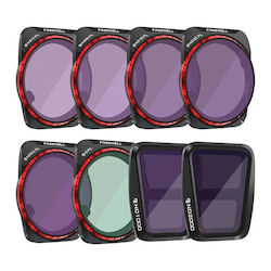 Freewell CPL / ND / ND/PL Lens Filter Set for Drone 8pcs